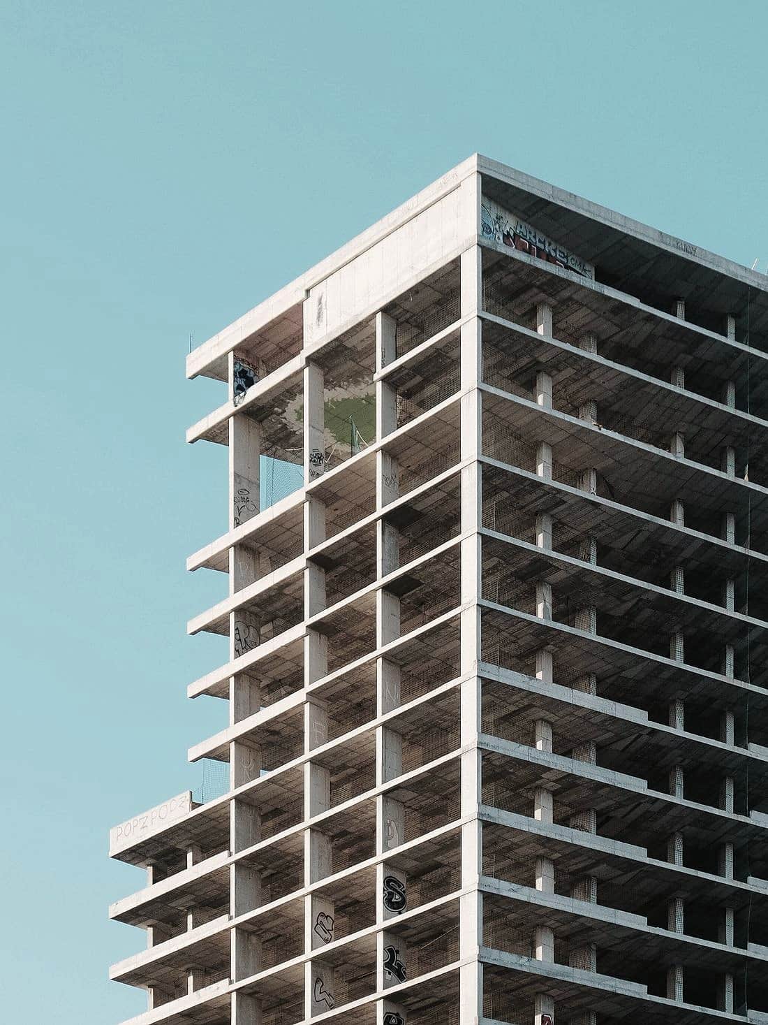 Tower under construction